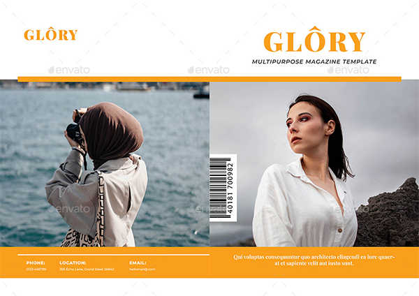 Simple Magazine Fashion Template