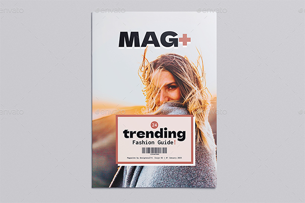 Fashion InDesign Magazine Template