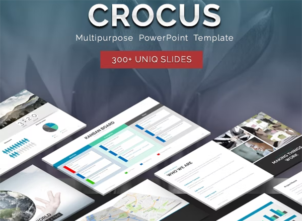 Crocus Multipurpose PowerPoint Template