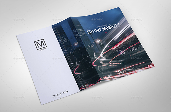 Sharp Modern Brochure and PowerPoint Template Sharp Modern Brochure and PowerPoint Template
