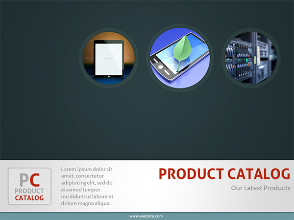 Product Catalog PowerPoint Template Product Catalog PowerPoint Template