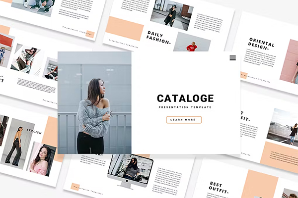 Cataloge PowerPoint Template Cataloge PowerPoint Template