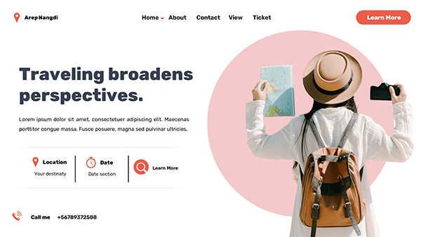 Arepnangdi Travel and Tourism Powerpoint Template Arepnangdi Travel and Tourism Powerpoint Template
