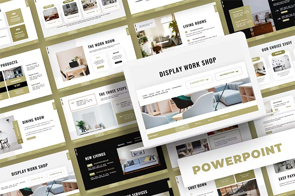 Housware Catalogue Powerpoint Template Housware Catalogue Powerpoint Template