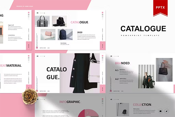 Catalogue Powerpoint Template Catalogue Powerpoint Template