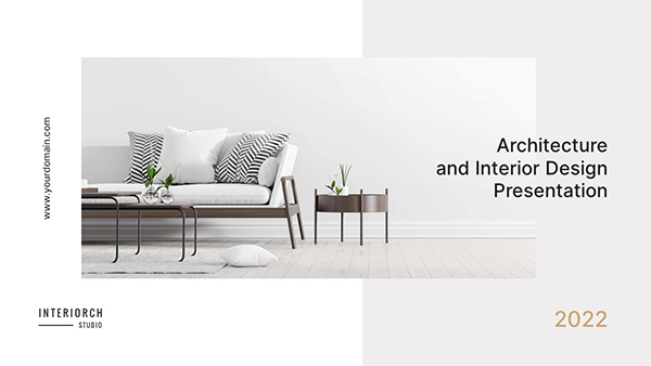 Interiorch Architecture and Interior PowerPoint Template Interiorch Architecture and Interior PowerPoint Template