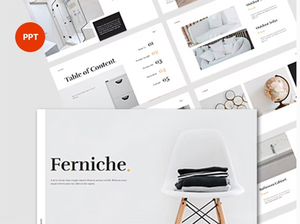 Ferniche Furniture Catalogue Presentation PowerPoint Ferniche Furniture Catalogue Presentation PowerPoint