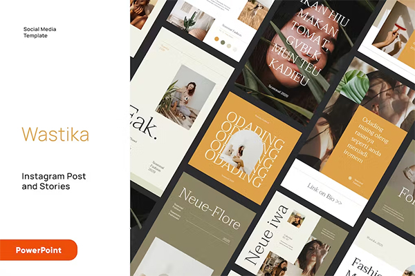 Wastika Fashion Catalog Instagram Kit Powerpoint Wastika Fashion Catalog Instagram Kit Powerpoint