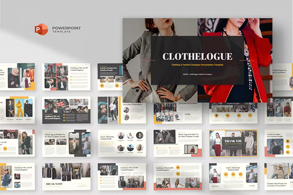 Fashion Catalogue Powerpoint Templates Fashion Catalogue Powerpoint Templates