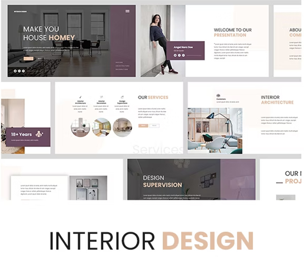 Interior Design Powerpoint Presentation Template Interior Design Powerpoint Presentation Template