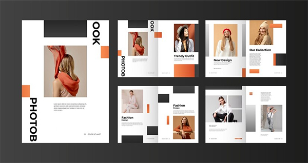Free Fashion Photography Catalog Design