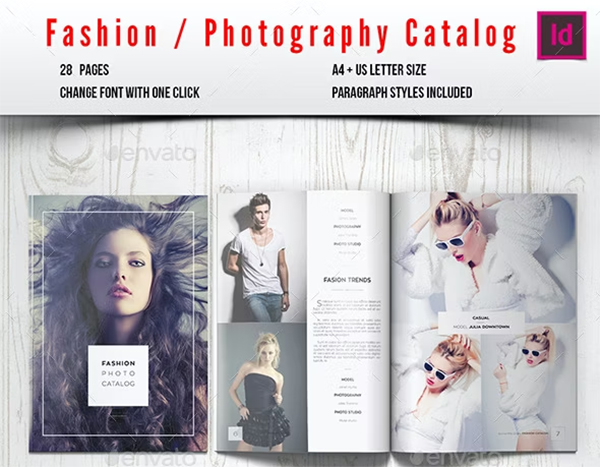 Fashion Photography Catalog & Brochure
