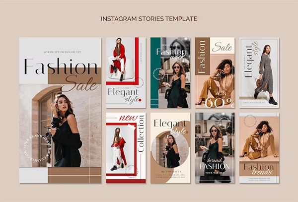 Free Fashion Photography Catalog Template