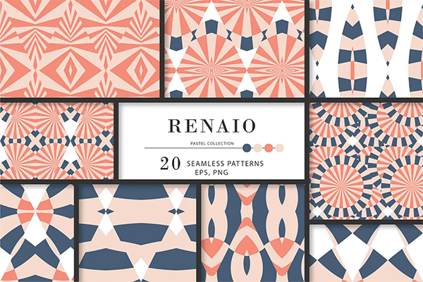 Renaio Geometric Seamless Patterns