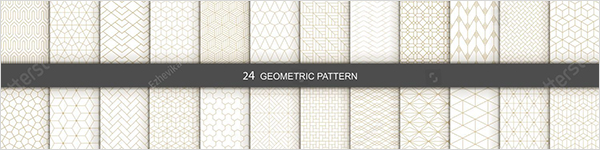 Geometric Seamless Vector Patterns