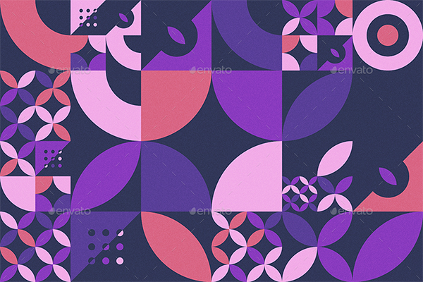 Abstract Geometric Pattern Backgrounds