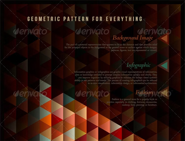 Geometric Pattern for Everything Template