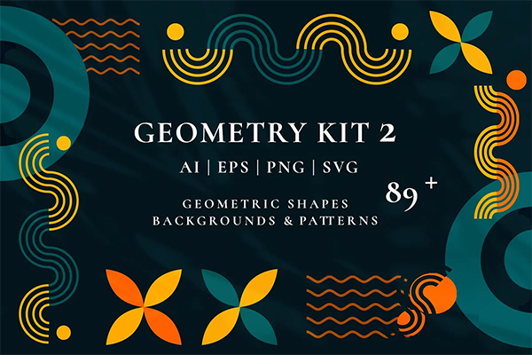 Art Geometry Adobe Illustrator Kit