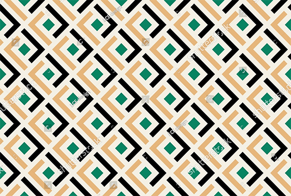 Seamless Abstract Geometric Pattern