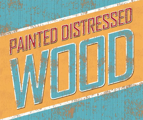 Distressed Painted Wooden Styles