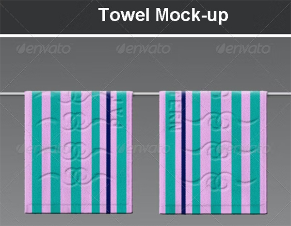 Towel Mock-up Design