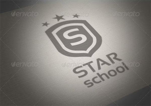 Star School Logo Template