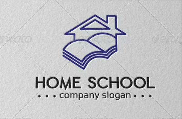 Home School Logo Template