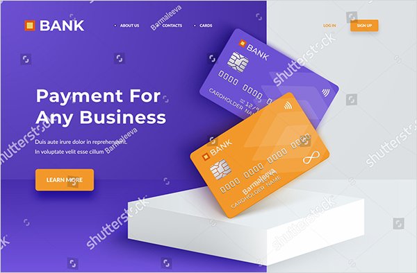 Realistic Podium Credit Card Mockup