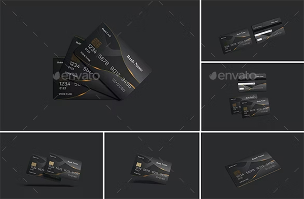 Credit Card Mockups