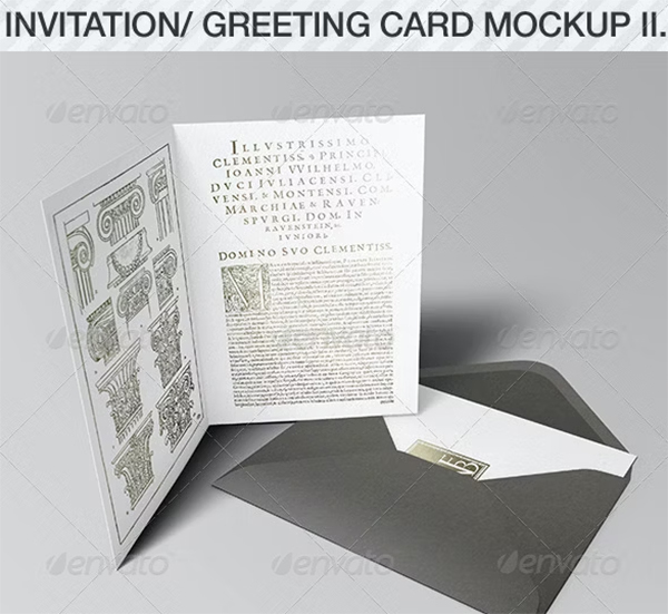 Invitation & Greeting Card Mockup Pack