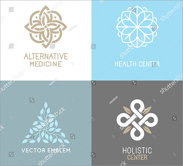 Yoga Vector Logo Template