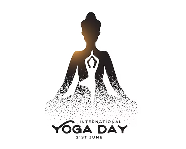 Yoga Logo Free PSD Template