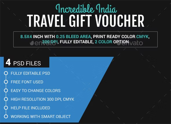 Incredible India Travel Gift Voucher