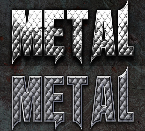 Bonded Metal Photoshop Style Bonded Metal Photoshop Style