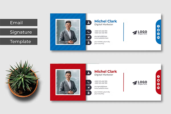 Commercial Email Signature Template