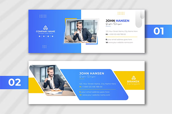 Creative Email Signature Templates