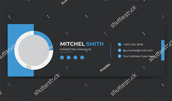 Creative Corporate Email Signature Design