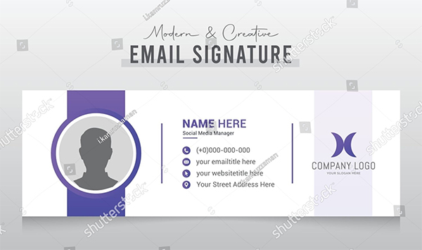 Email Vector Signature Templates