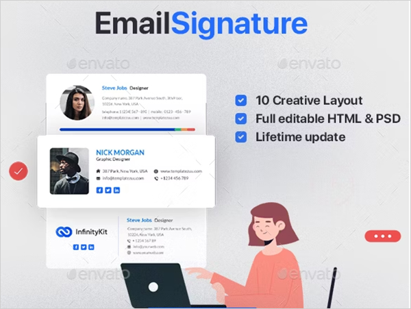 InfinityKit Email Signature Template