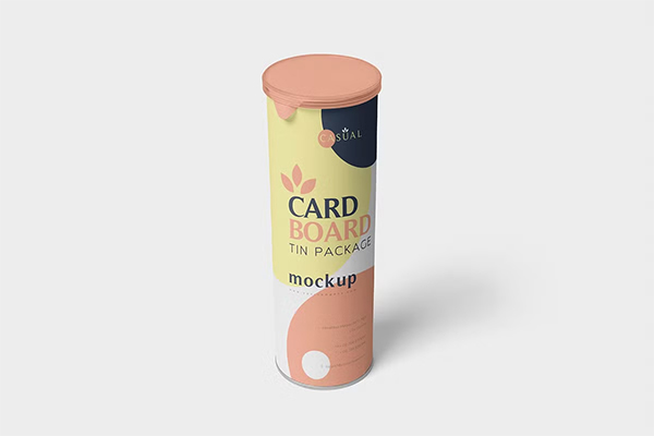 Cardboard Tube Mockups