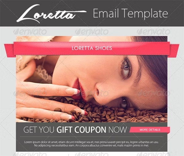 Loretta Ecommerce Newsletter Template