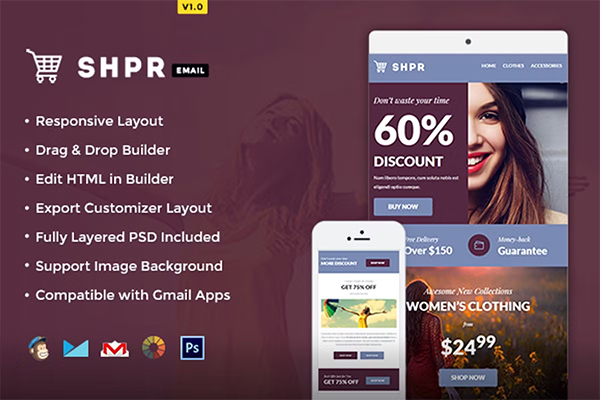 Shpr- E-commerce Newsletter Template