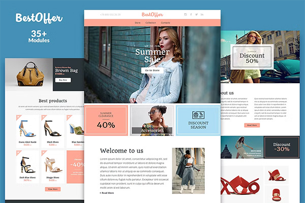 BestOffer Email Newsletter Template Builder