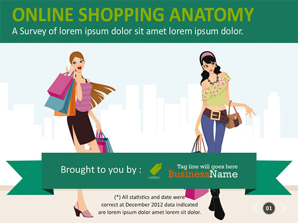 E-Commerce Infographic Keynote Newsletter Template