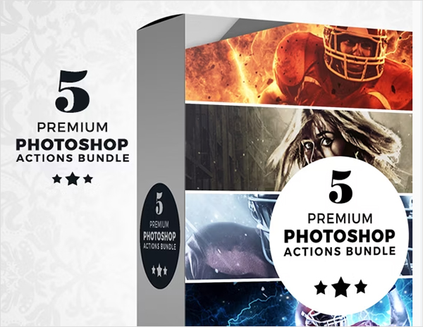 Electricity Photoshop Actions Bundle