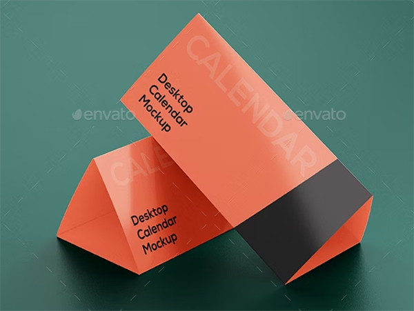 Desktop Calendar PSD Mockup