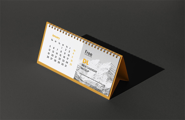  Calendar Free PSD Mockups