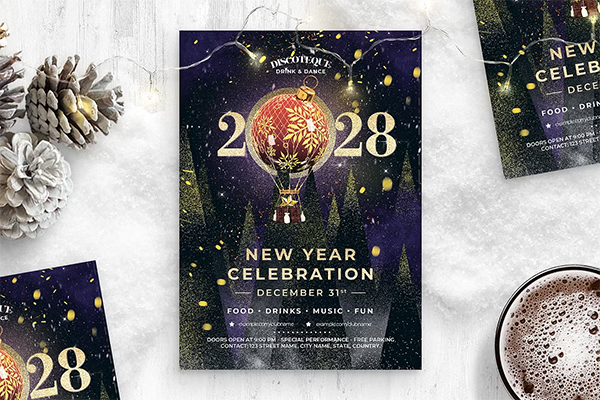 New Years Eve Flyer Template