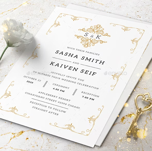 Royal Wedding Invitation Templates