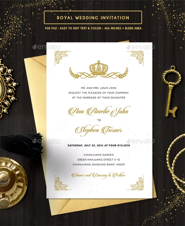 Royal Wedding Invitation